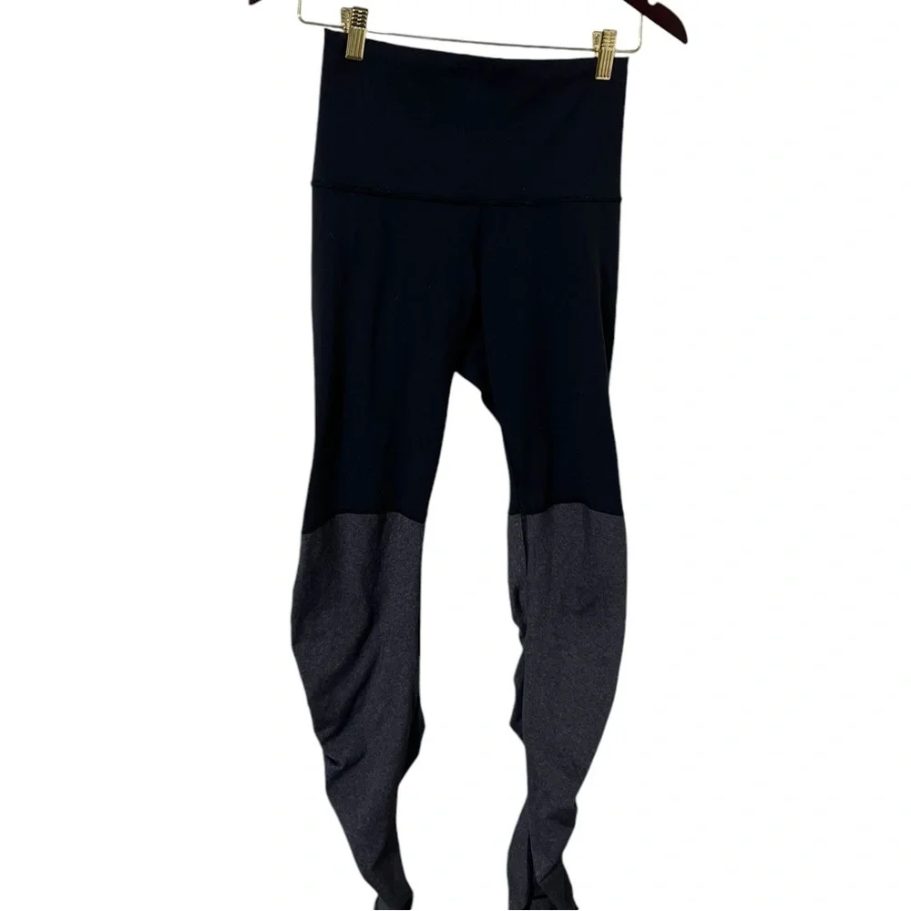 LULULEMON Wunder Under Stirrups Scrunch Yoga Leggings